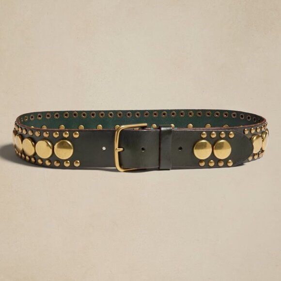 Banana Republic Accessories - Palmar Brass and Leather Waist Belt from Banana Republic- SMALL